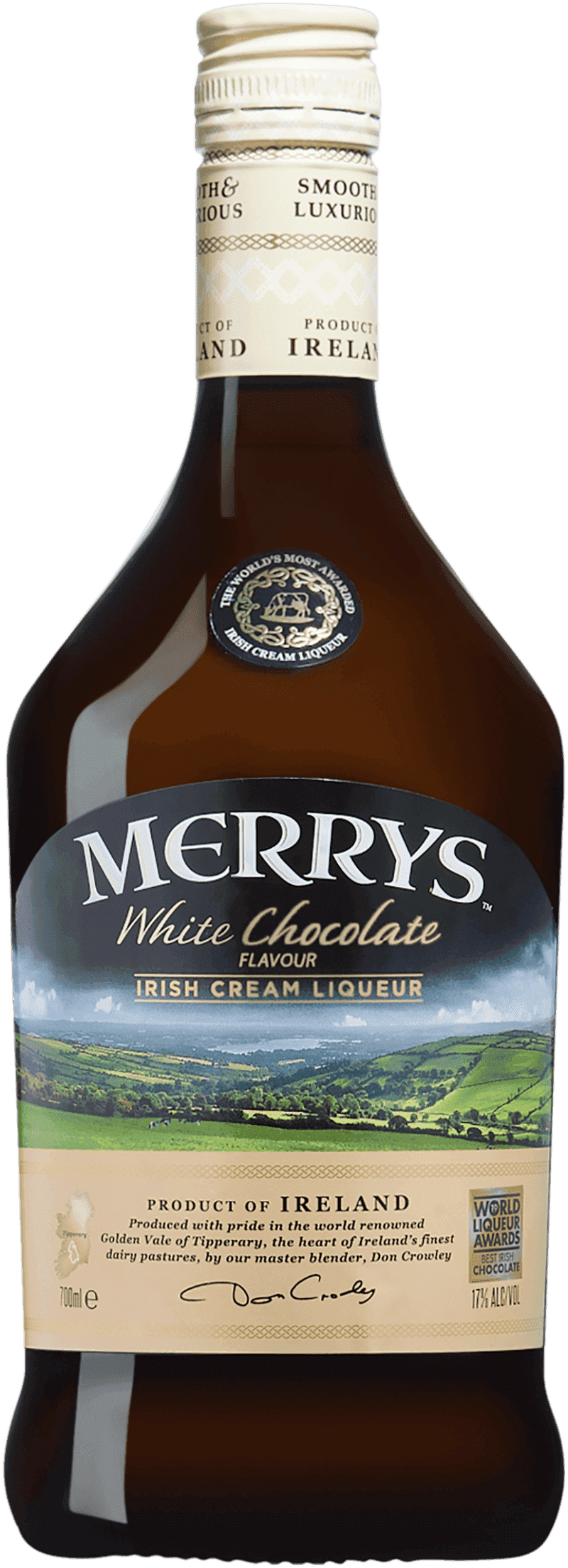 Merrys White Chocolate Irish Cream Liqueur