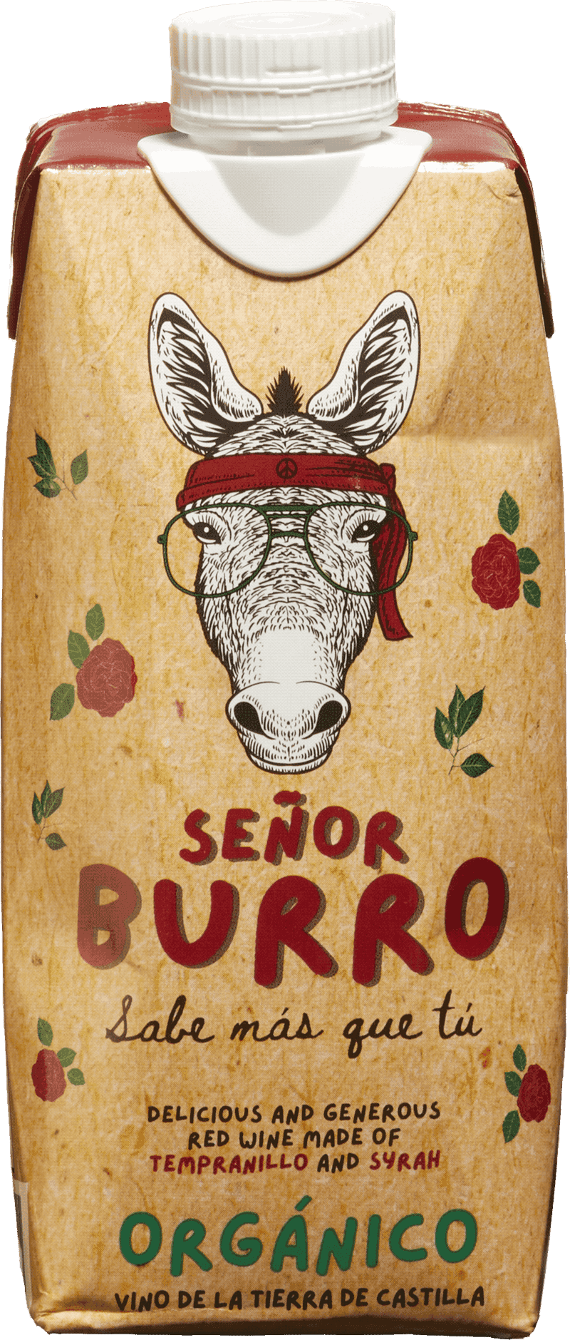 Señor Burro Organico Tempranillo Syrah