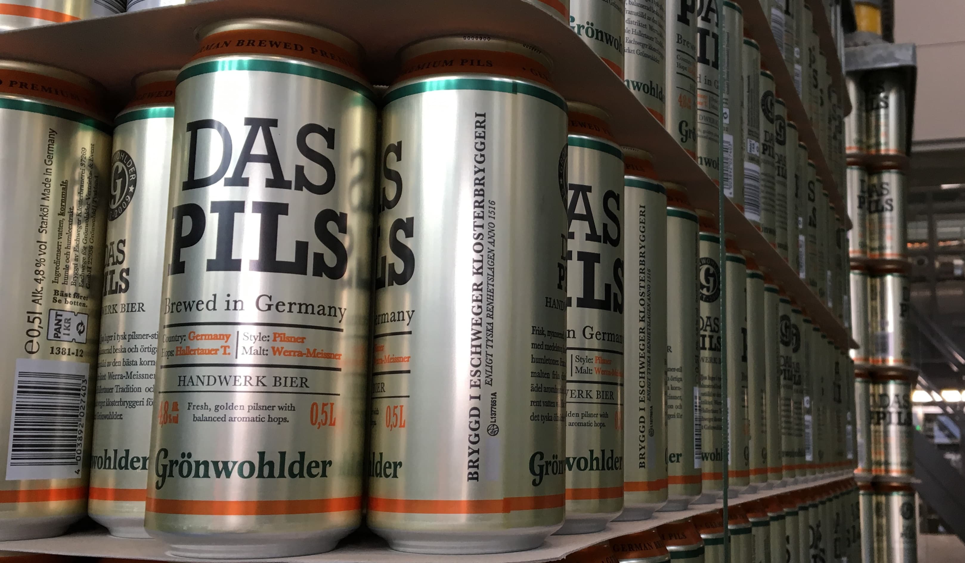 Grönwohlder Das Pils – nu på Systembolaget