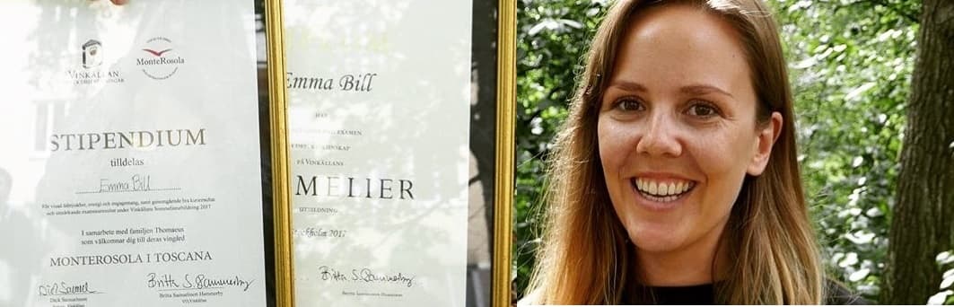 Grattis Emma, vår nyaste sommelier!