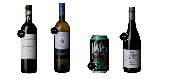 Nya Produkter på Vinmonopolet