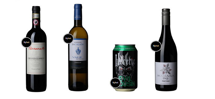 Nya Produkter på Vinmonopolet