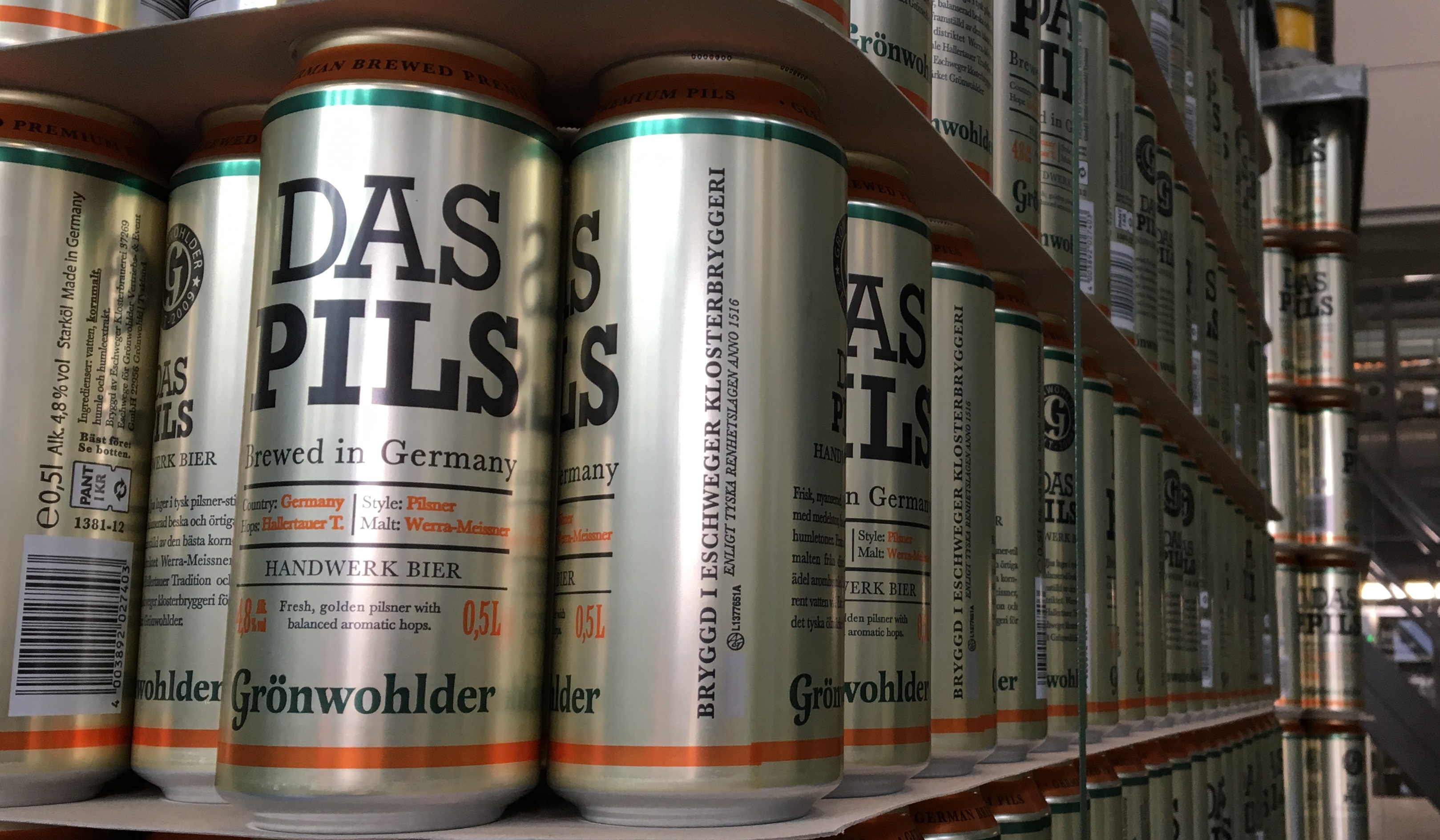 Grönwohlder Das Pils – nu på Systembolaget