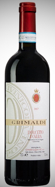 en flaska Grimaldi Dolcetto