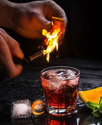Paris sour drink