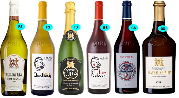 jura viner - alla flaskor