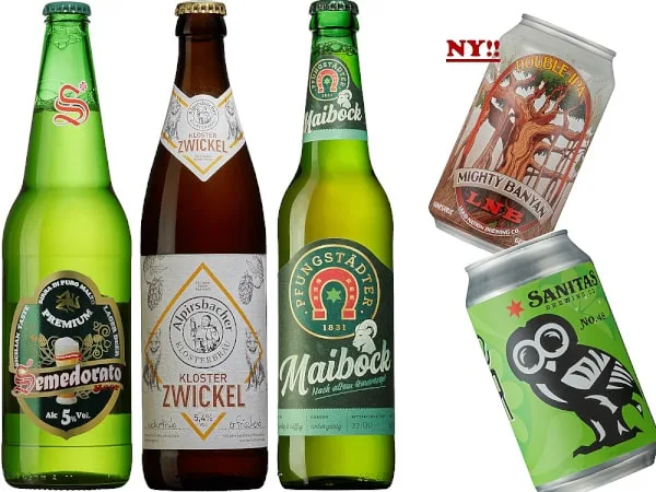5 öl varierande