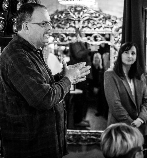 Vinmakaren Dave Nagengast och Gaby Marble