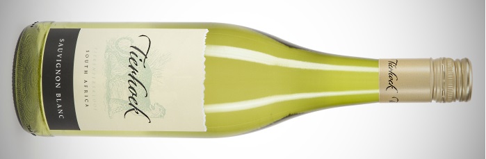 en flaska Tierhoek Sauvignon Blanc