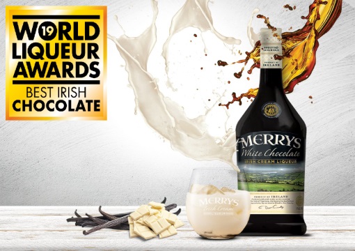 Irish white chocolate cream liqueur