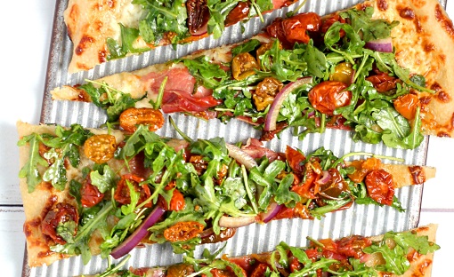 pizza bitar läckra