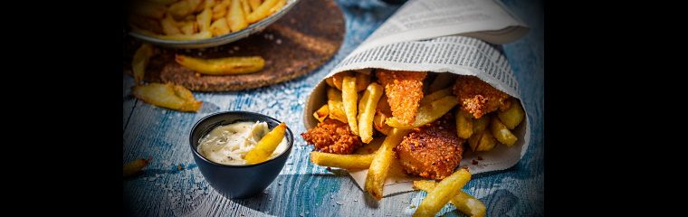 Krispig Fish ’n Chips känns alltid rätt!