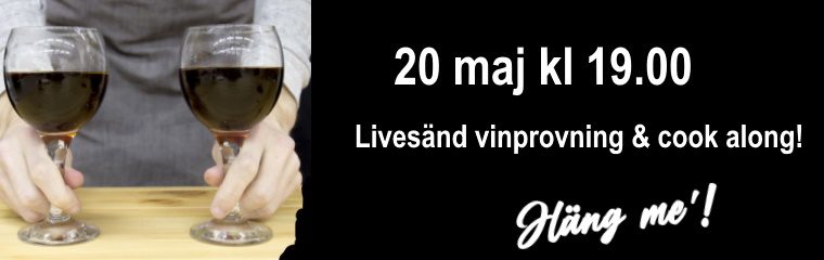 Ny livesänd vinprovning med Vinjournalen.se